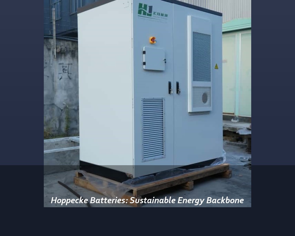 Hoppecke Batteries: Sustainable Energy Backbone